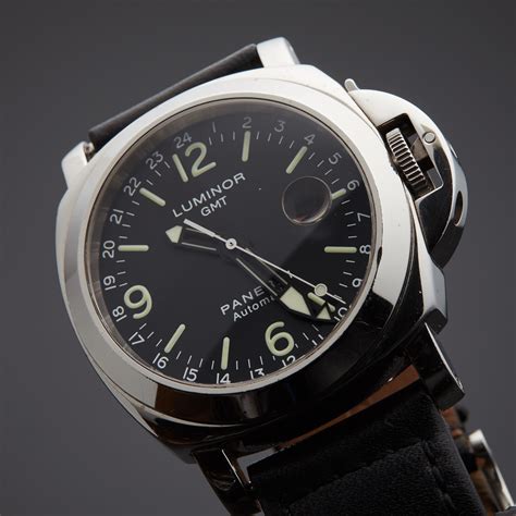 best panerai gmt|officine panerai luminor gmt automatic.